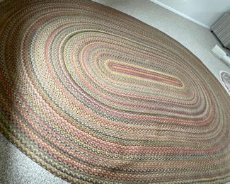 9.5 x 13.5 braided floor rug