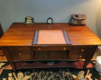Bob Timberlake desk with file drawer and keyboard drawer