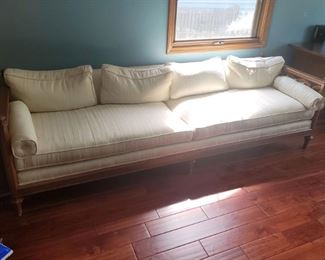 Vintage extra long mid-century sofa