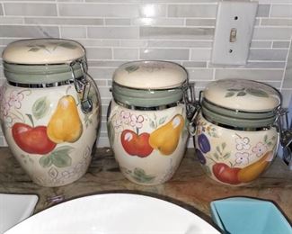 Fruit canister set