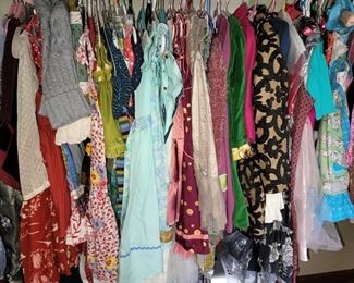 Hundreds of girl's dresses and more
