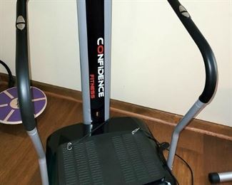 Confidence Fitness Slim Full Body Vibration Trainer Platform Fitness Machine