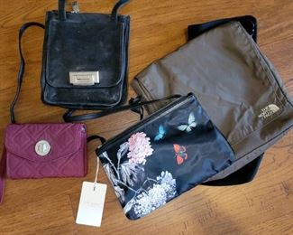 Purses. Vera Bradley, The North Face, Ted Baker...Lots more purses not shown