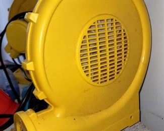 Blast Zone inflatable bounce house fan