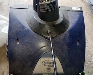 SnowJob electric snow thrower