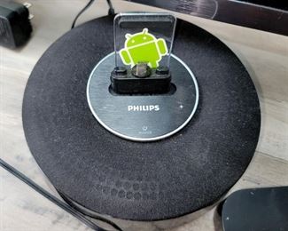 Philips android charging dock speaker alarm clock