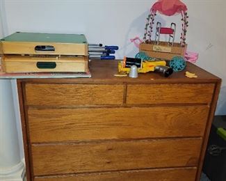 Chest of drawers. American Girl Doll Flower Cart