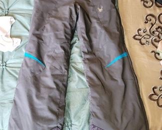 Girl's Spyder snow pants