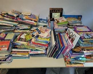 Hundreds of children's books