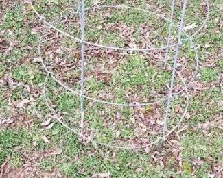 Texas tomato cages and handmade tomato cages