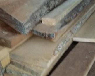 Rough cut Sawmill Wood Oak Hickory possibly Walnut ...more
