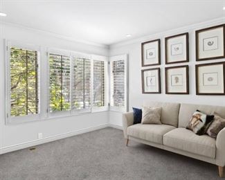 Artwork is for sale sofa is not