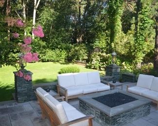 Tons of Barlow and Tyrie outdoor Teak