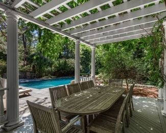 Tons of Barlow and Tyrie outdoor Teak