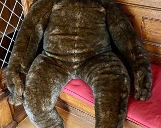 Item 41:  Life Sized Stuffed Gorilla: $85