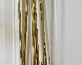 Item 44:  Brass Fireplace Tools:  $145