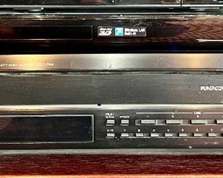 Item 50:  Sony Blu-Ray/DVD Player (top): BDP - S590 $35                                                                                                             Item 51:  Yamaha Compact Disc Player CDC-765 (bottom):  $95