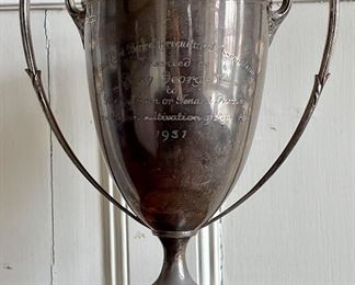 Item 98:  English Sterling Silver 1931 Trophy - 32.7 troy oz - 11.5": $1650