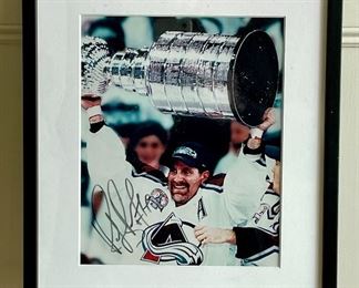 Item 105:  Ray Bourque Autographed Photograph - 12" x 14":  $95