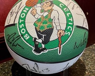 Item 112:  Autographed Early 90's Celtics Basketball:  $125