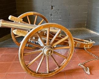 Item 130:  Cannon - 14.25" x 28.5": $125