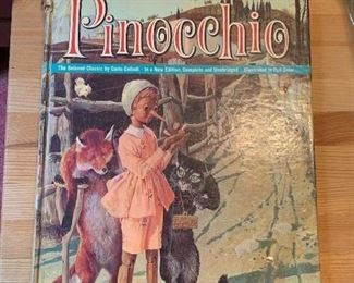 Vintage Pinocchio Deluxe Golden Book