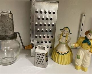 Vintage Kitchen Wares, Home Decor