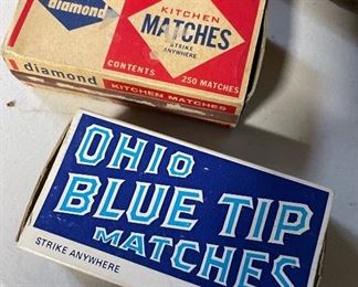 Vintage Match Boxes