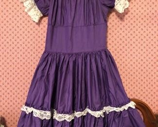 Vintage Purple Dress