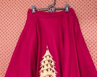 Vintage Christmas Tree Skirt
