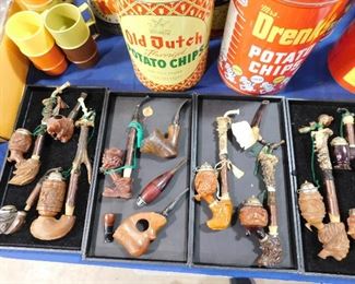 Antique smoking pipes