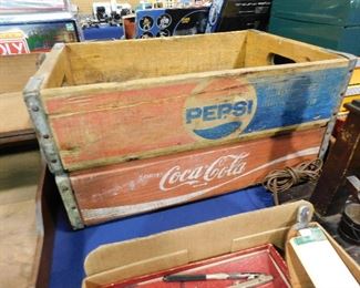 Pepsi Coca Cola crates