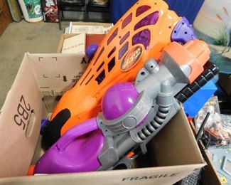 Super Soaker guns