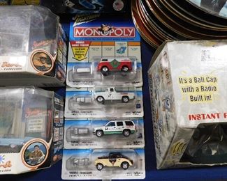 Johnny Lightening Monopoly cars