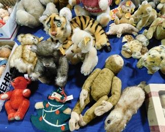 Steiff plush animals