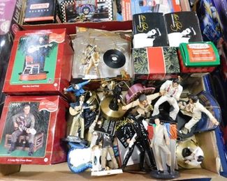 Elvis figure ornament lot