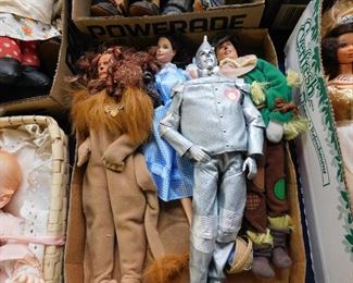 Wizard of Oz doll lot