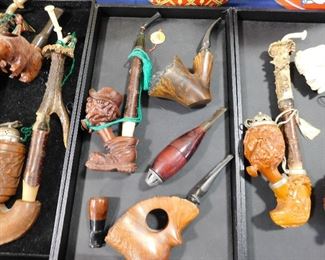 Vintage smoking pipes
