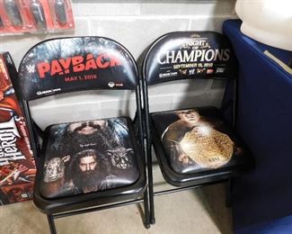 WWE wrestling chairs