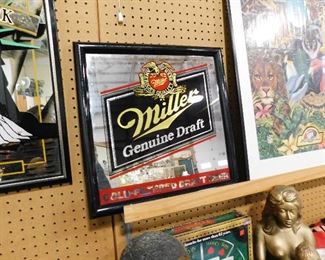 Miller Genuine Draft mirror