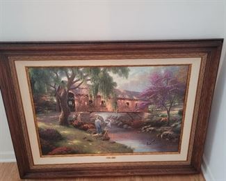 Thomas Kinkade large numbered print