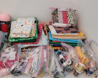 Fabric and sewing supplies