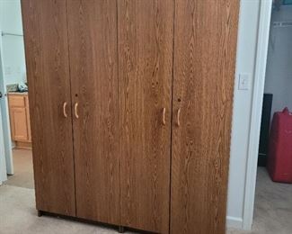 2 storage cabinets