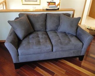 Microfiber Loveseat $200