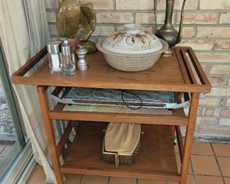 Mid century modern Teak server