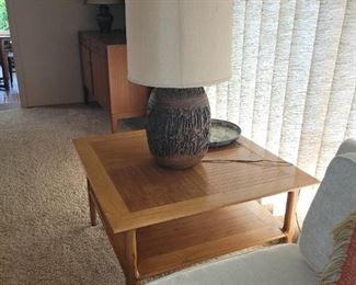 Midcentury modern studio art pottery