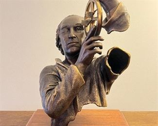 Spectacular sculpture by St. Louis artist Don Wiegon…this is a superb and large example