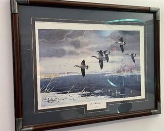 Wonderful signed and numbered print by Les Kouba