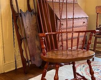 Pair of these Windsor Armchairs