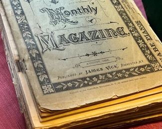 Set of McClure’s magazines from early 1900s